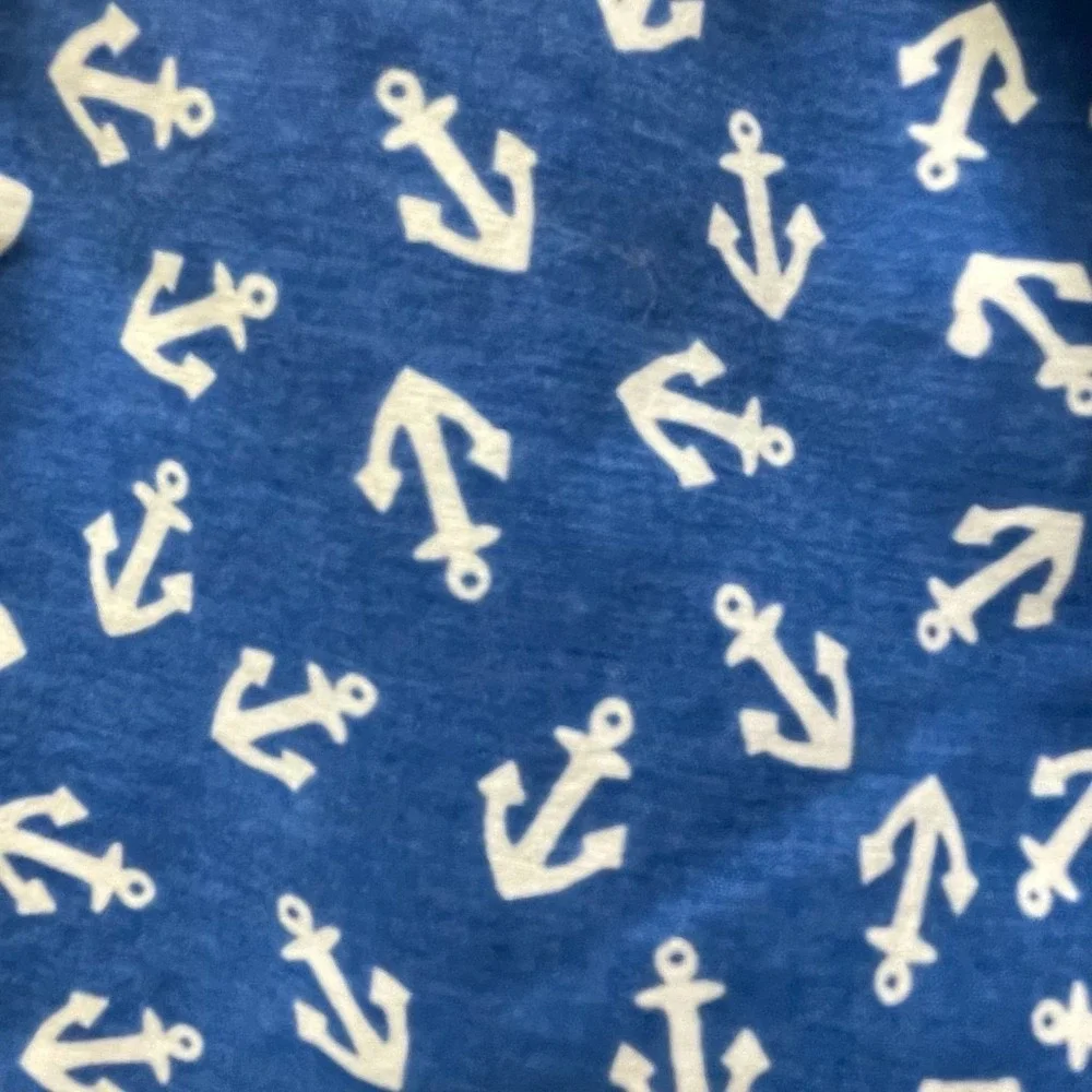 J. Crew Men's Nautical Swim trunks size‎ 34 Anchor Allover Print
